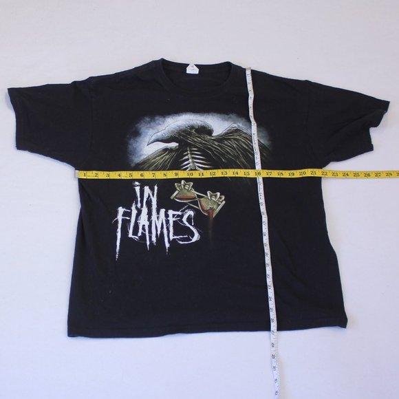 In Flames 2013 North American Tour T-shirt Size XL - Picture 2 of 3